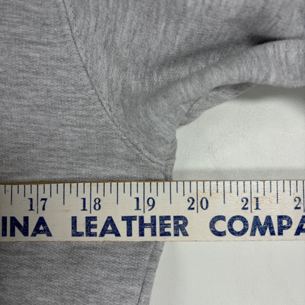 Peanuts Snoopy Woodstock Heather Gray Graphic Hoodie Freeze Size Small - Picture 11 of 11